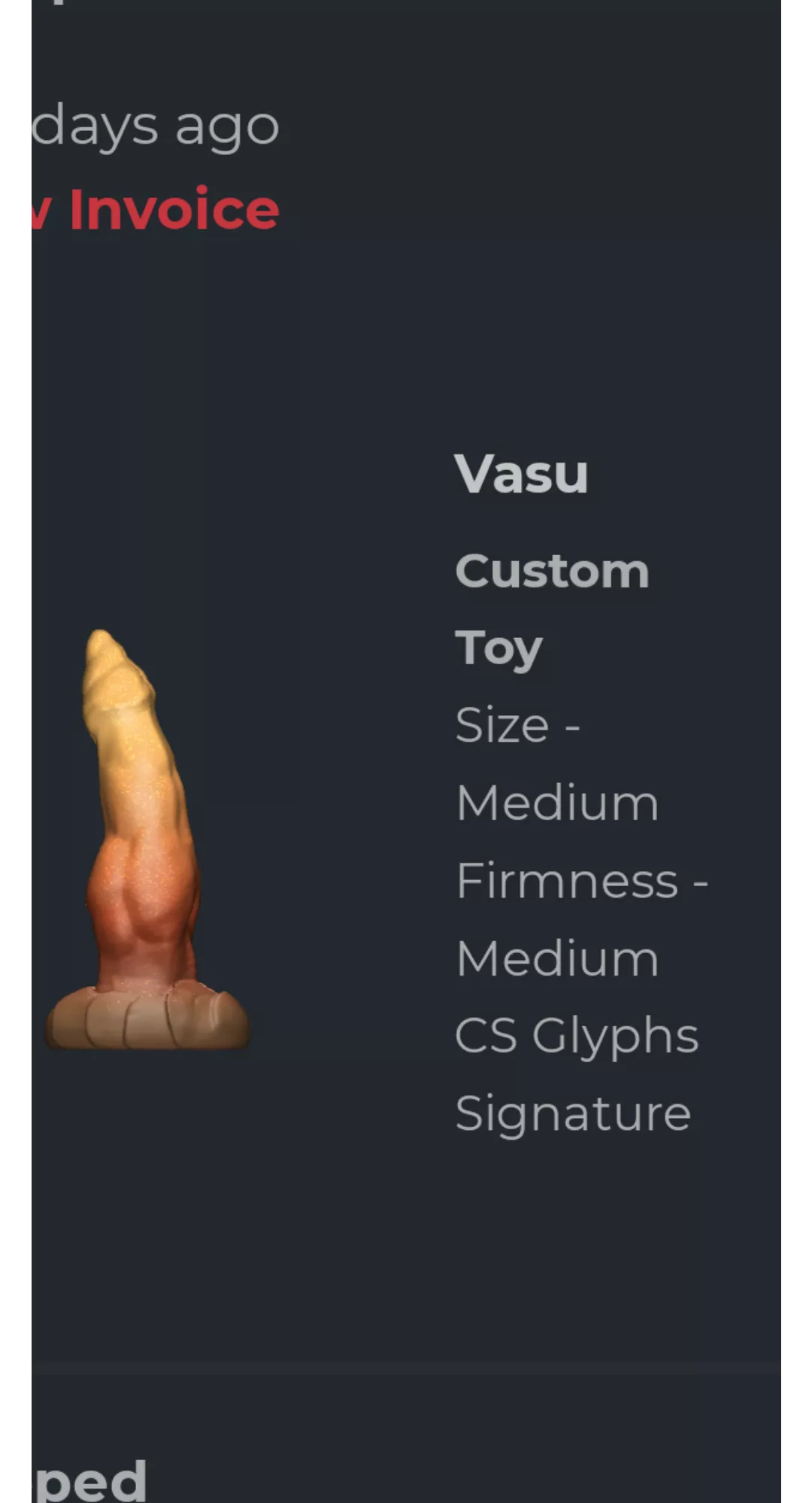 It's gonna look great in person! M/M Vasu