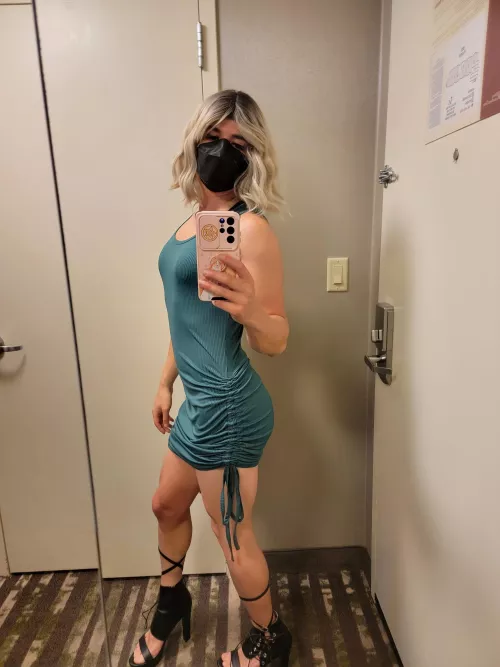 Love how I feel in a dress!