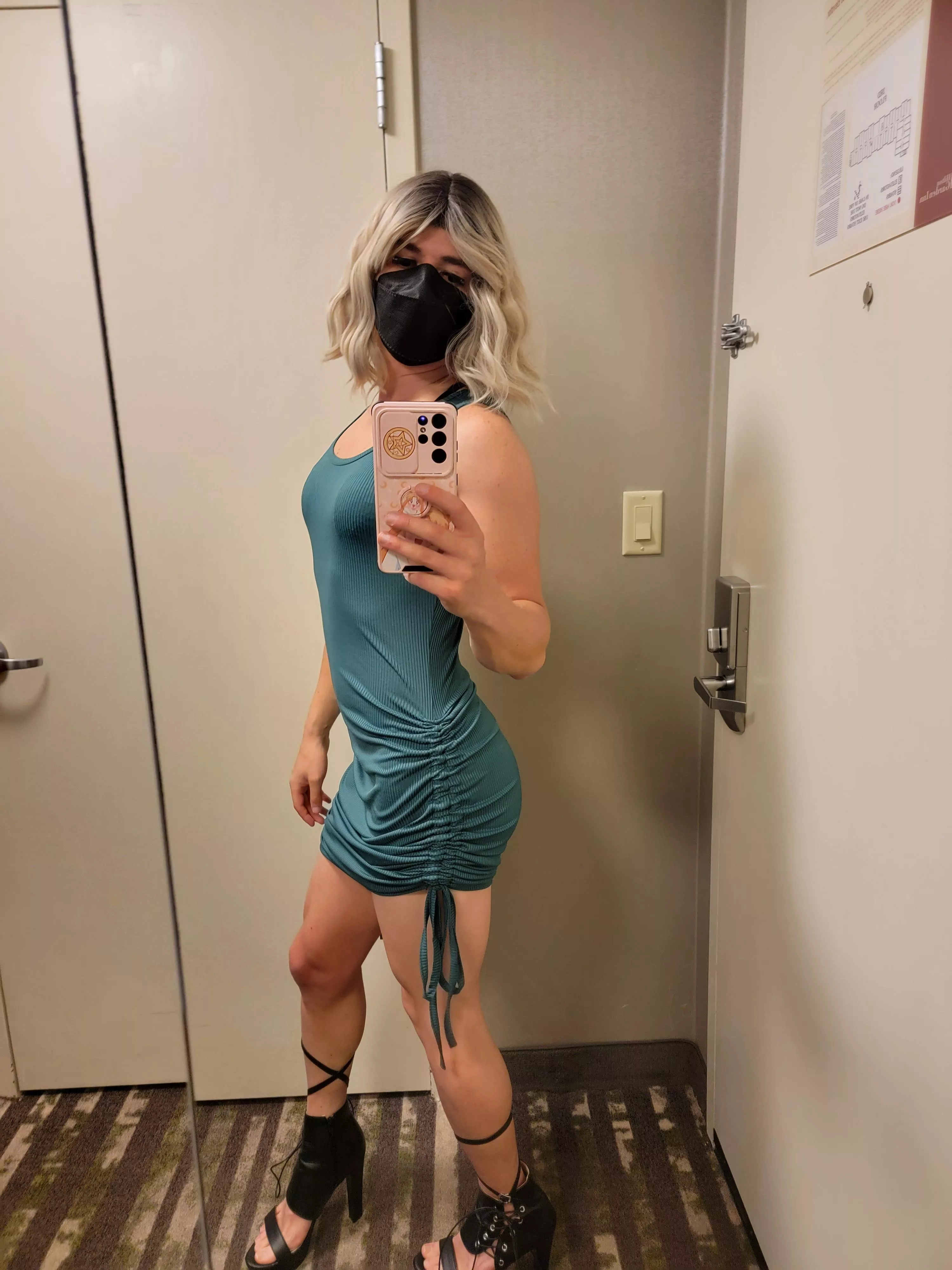 Love how I feel in a dress!