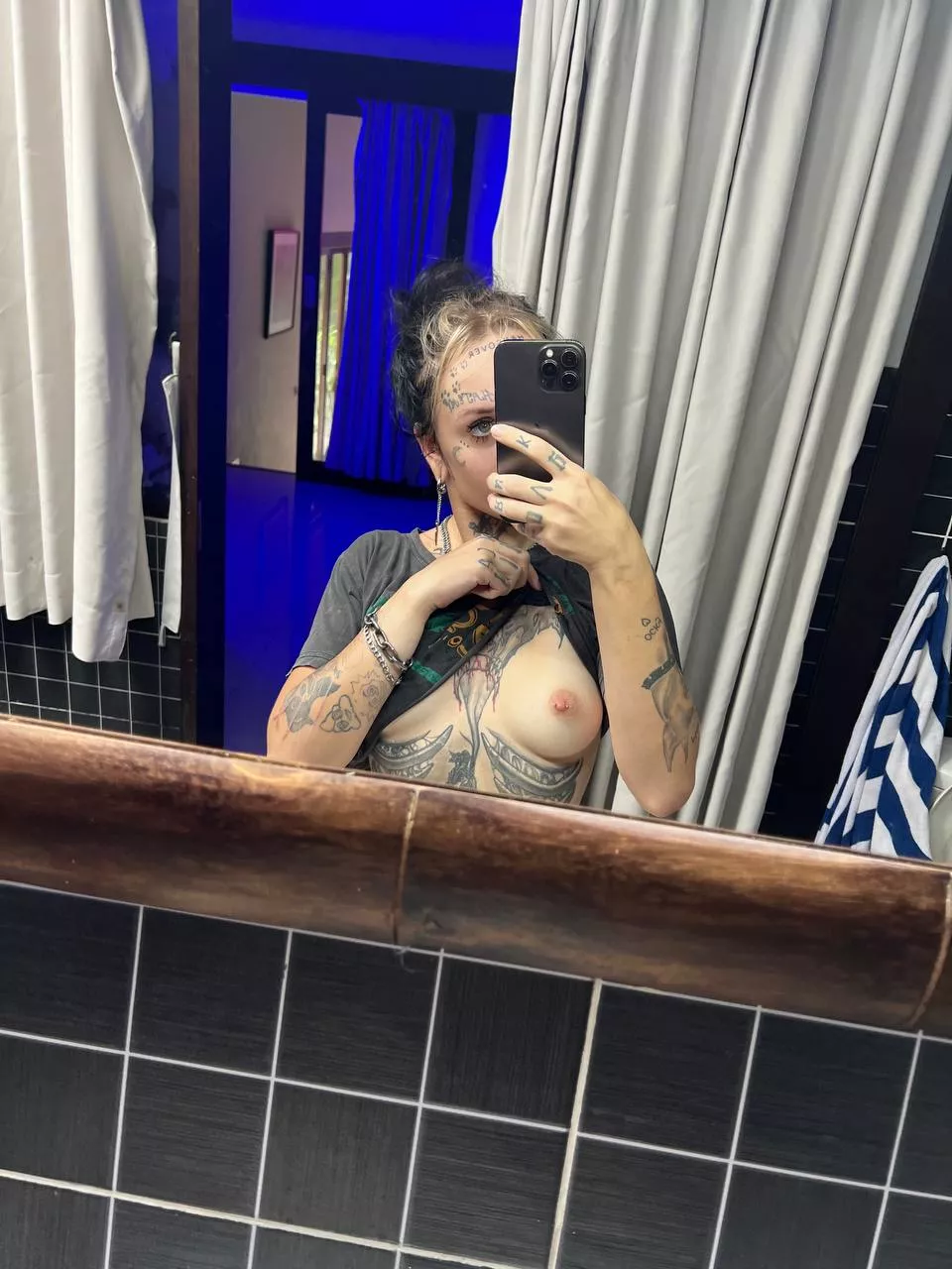 My selfies in the locker room