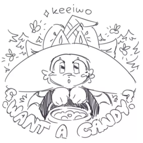 opinions about this sketch as a future halloween ych? •ᴥ•