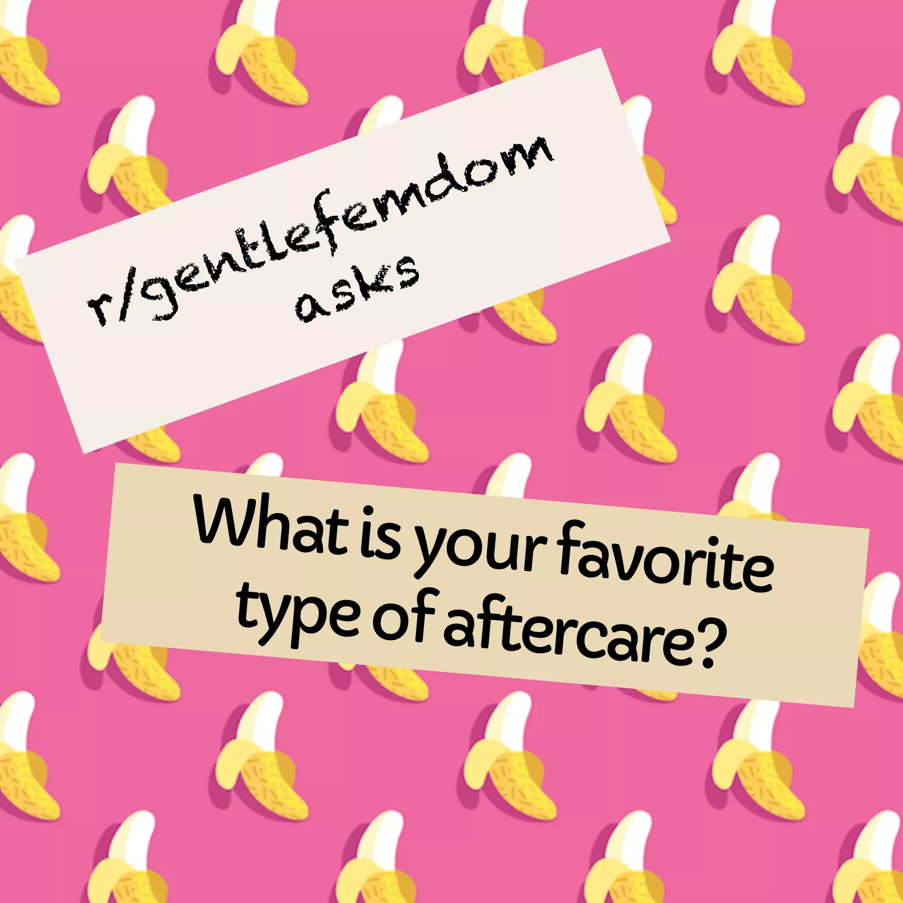 Question of the week is here!