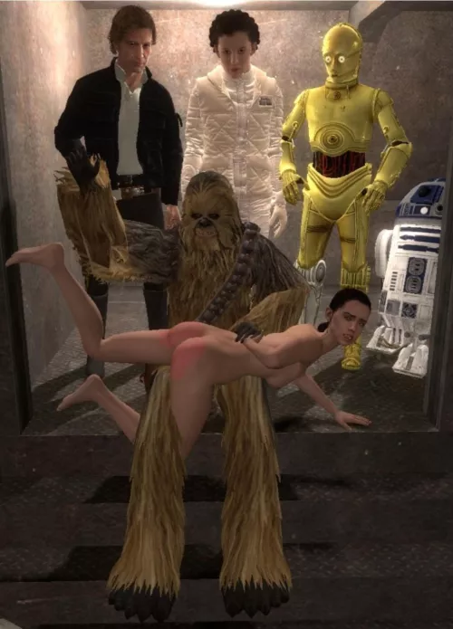 Rey hoped that her relationship with the Skywalker-Solo family might go better if she travels back in time and met their younger selves…She was wrong (Spannkomaniac)