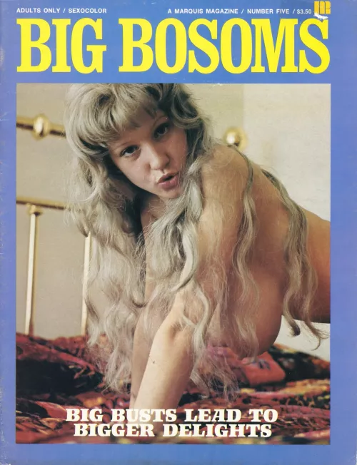 Roberta Pedon, Big Bosoms Magazine #5, 1974