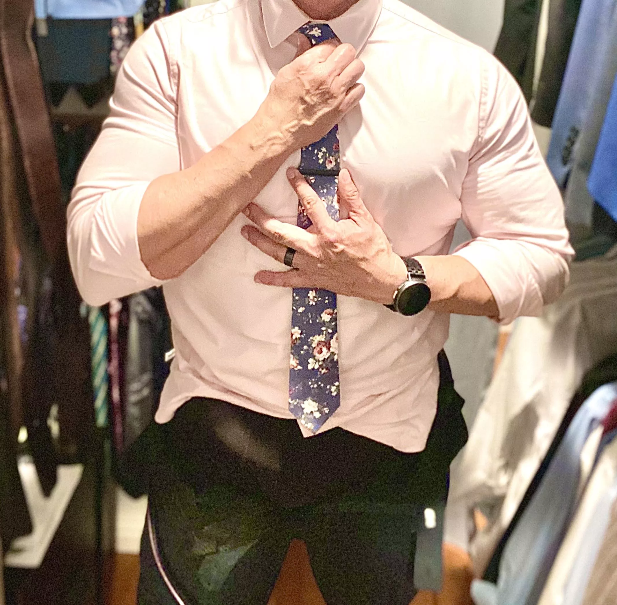 They say dark clothing hides things, what do you think