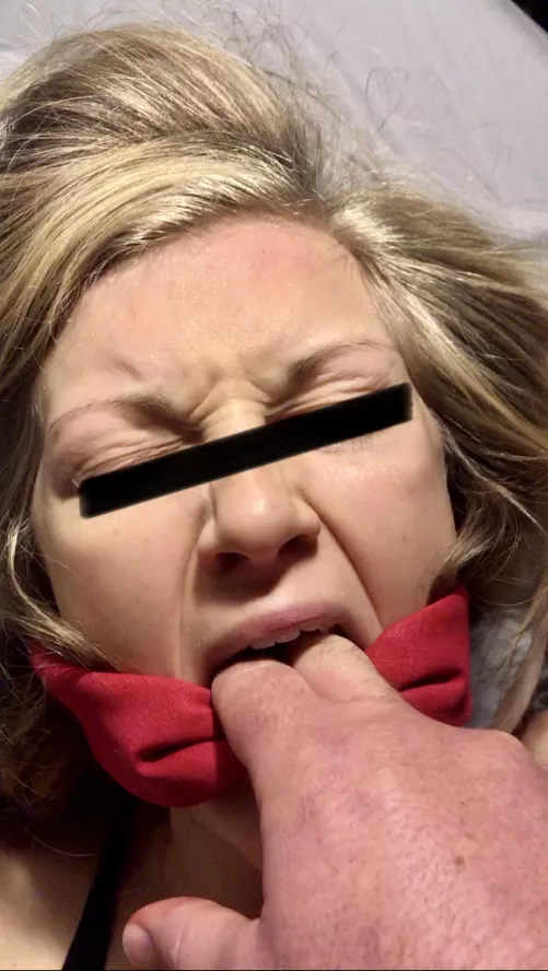 Why not gag her twice? 33F [OC]