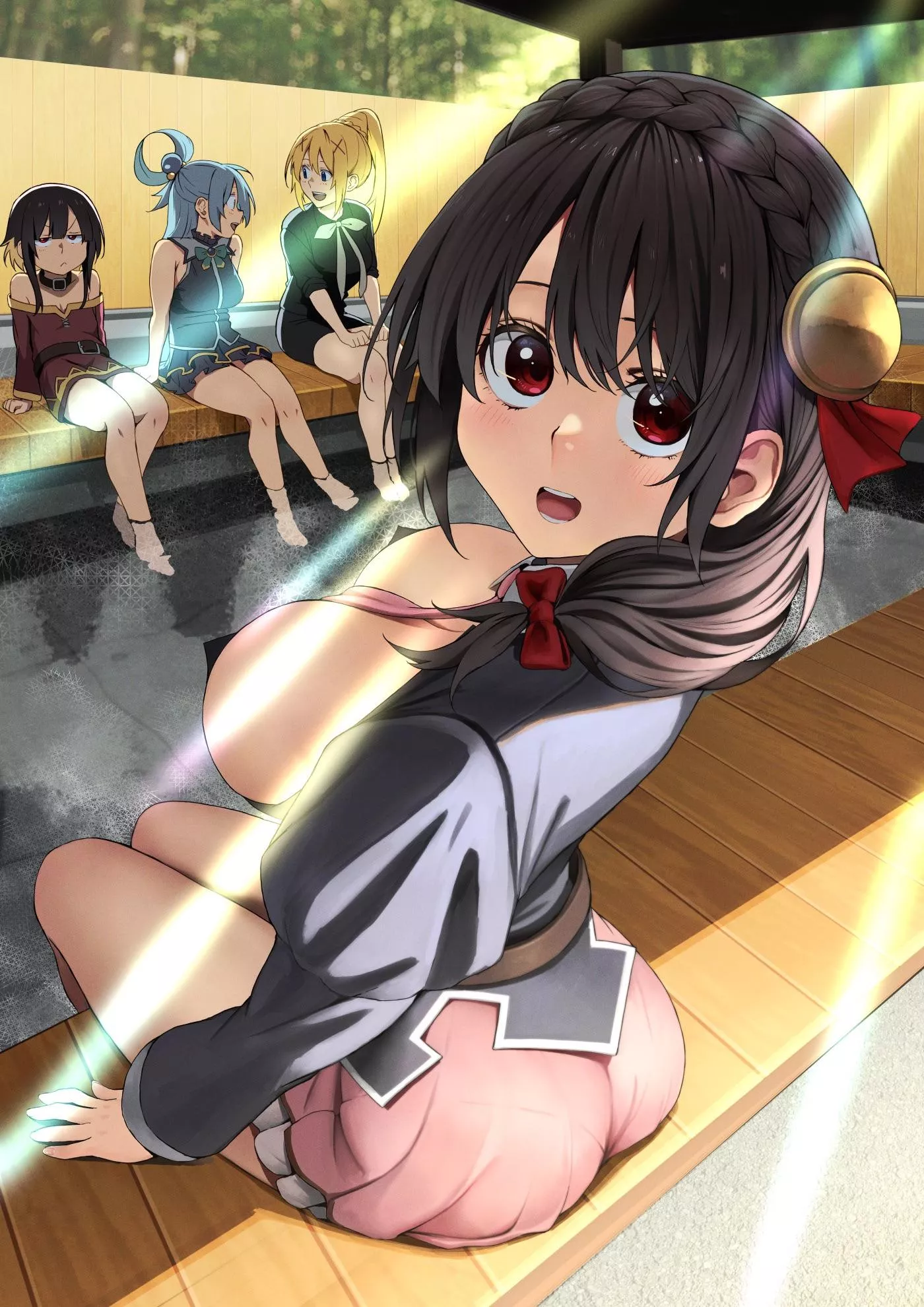 Yunyun taking a break (bhive003) [Konosuba]