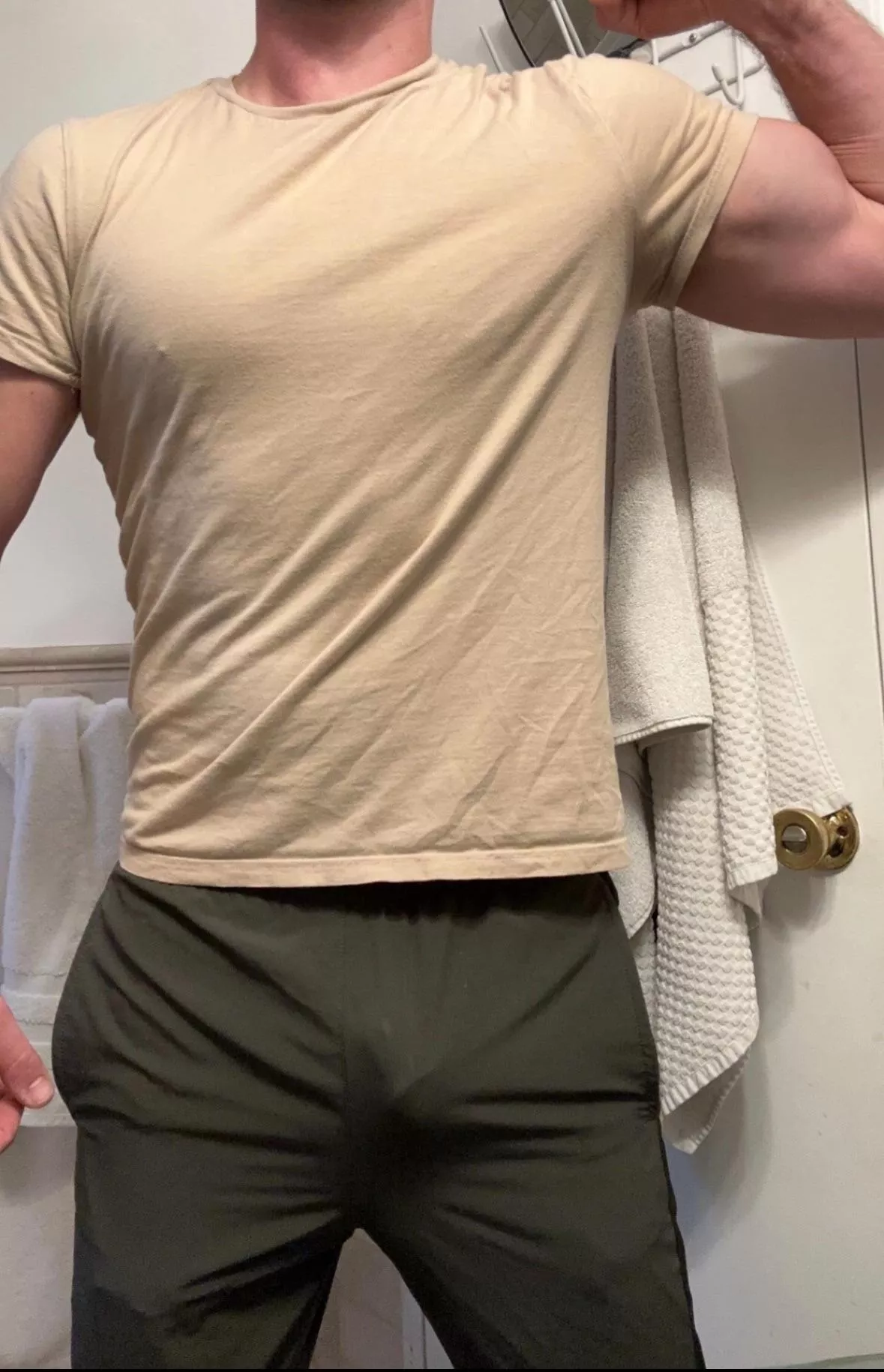 [34] Bro should I really be walking the dog in these? 🥴