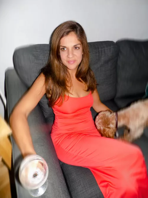 A night in with my dog