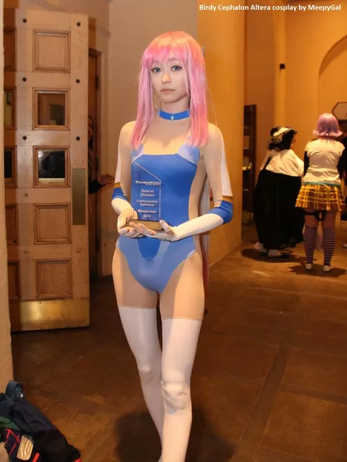 Birdy Cephalon Altera cosplay by MeepyGal