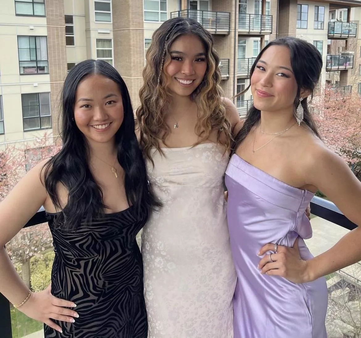 Cute Asian Trio