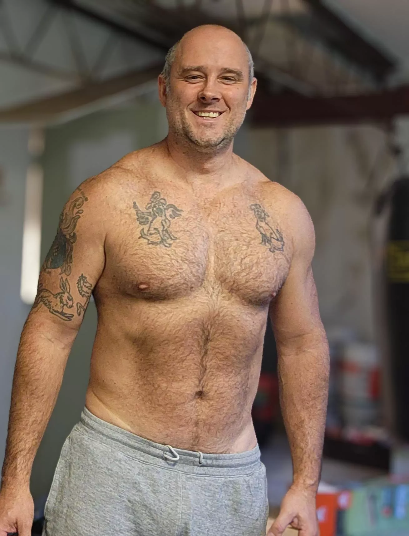 Daddy's sleepy but still working. [42]