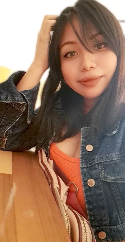 (F) we are at the restaurant waiting for you to order