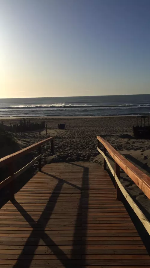 good morning from Pinamar, Buenos Aires!