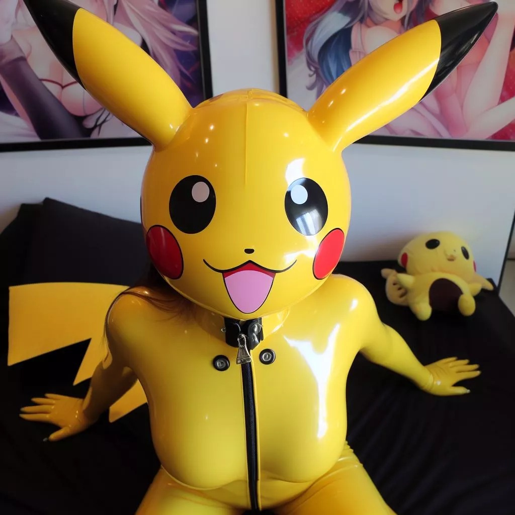 How cute this pikachu is
