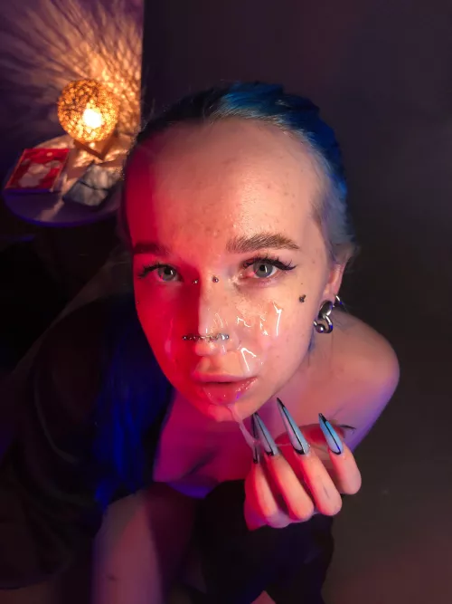 I love taking cum on my face