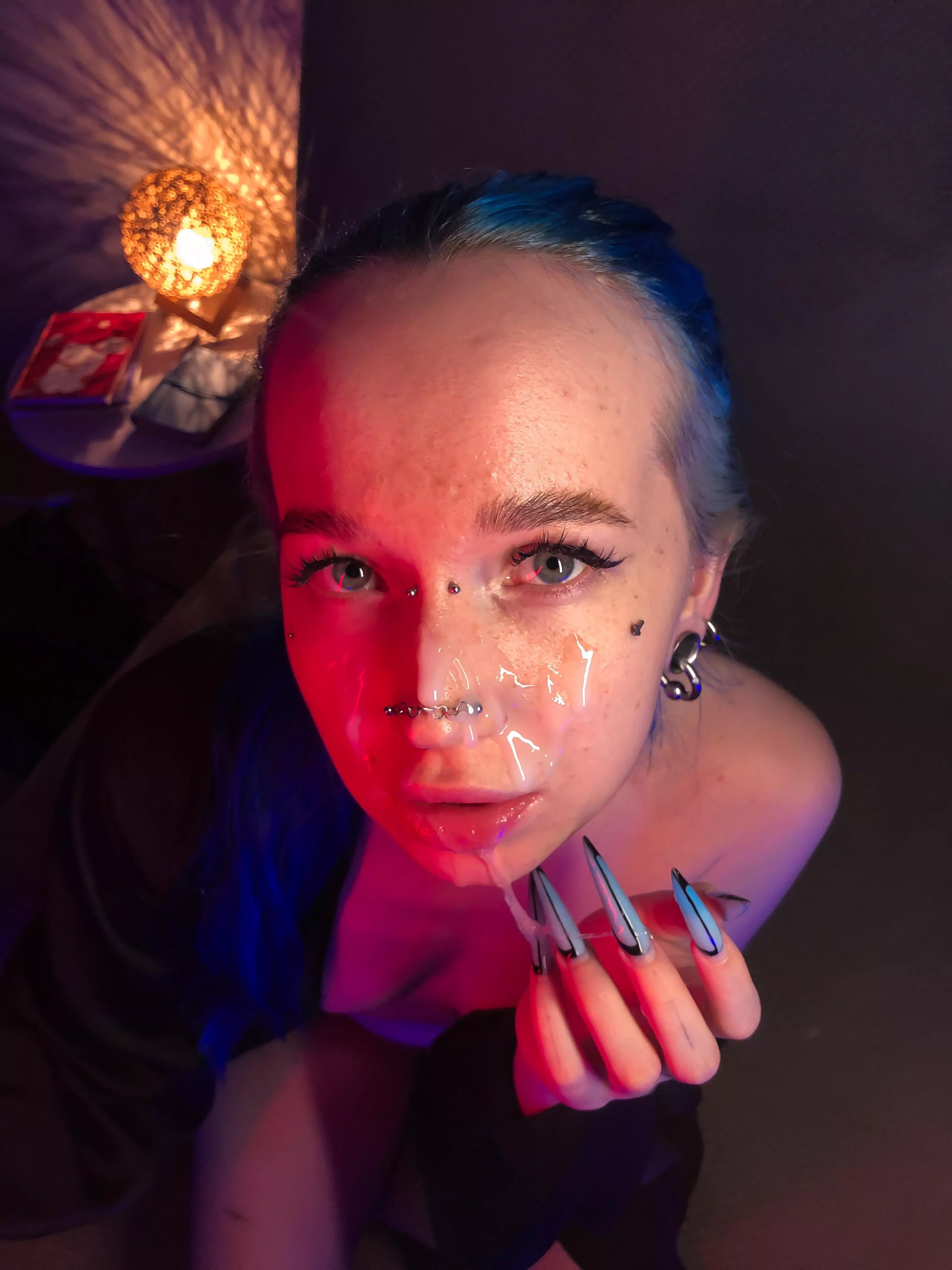 I love taking cum on my face