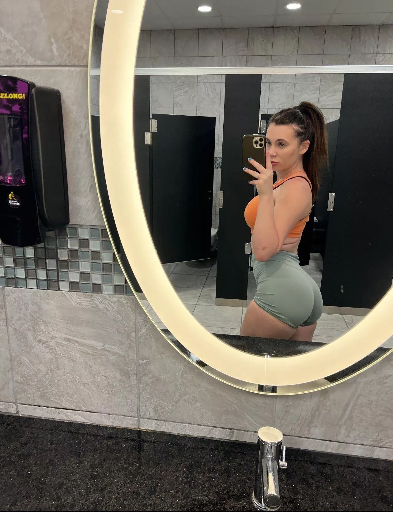 I'm curious to see whether any of the gym guys will notice me.