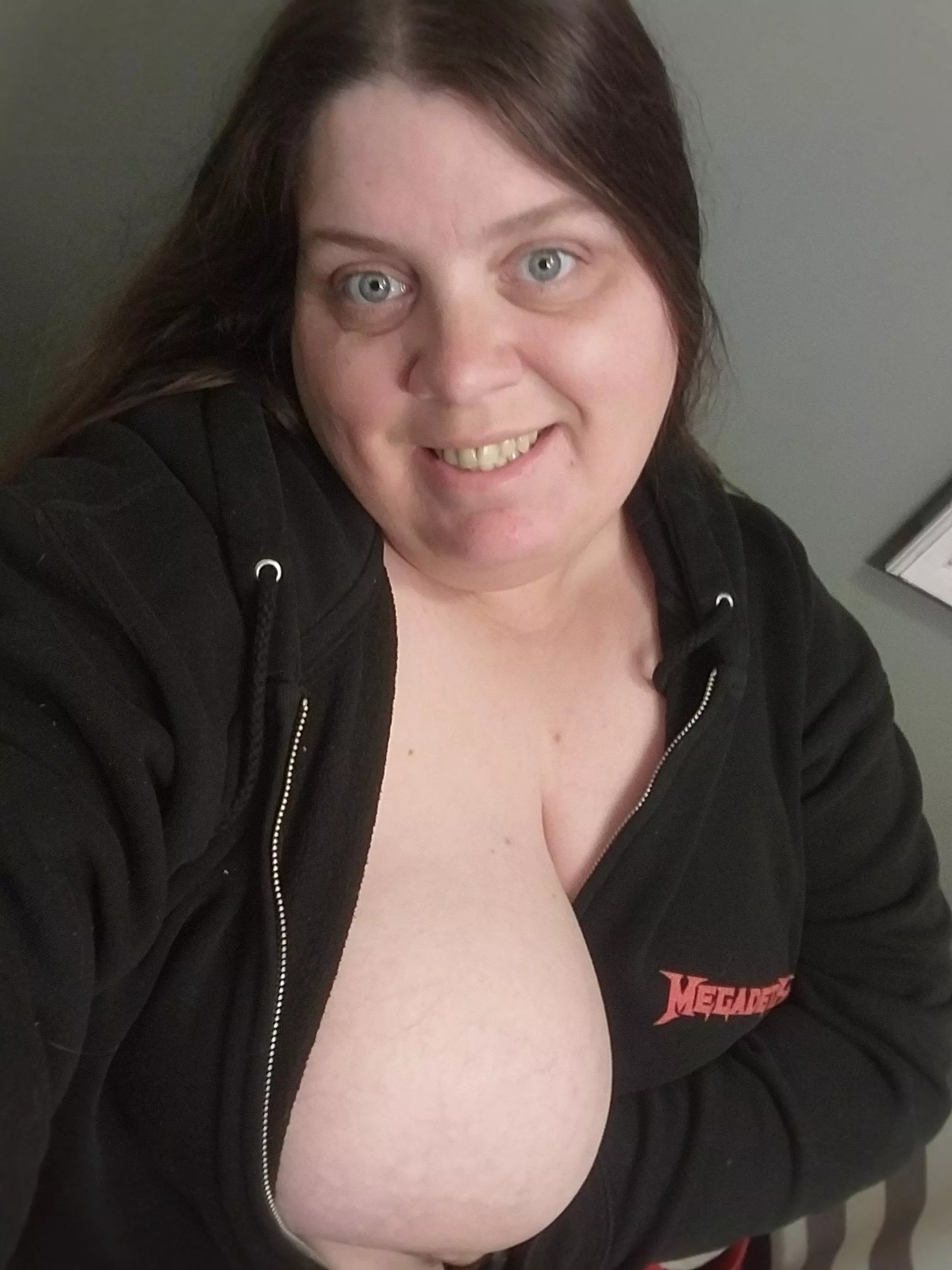 It came out of my sweatshirt