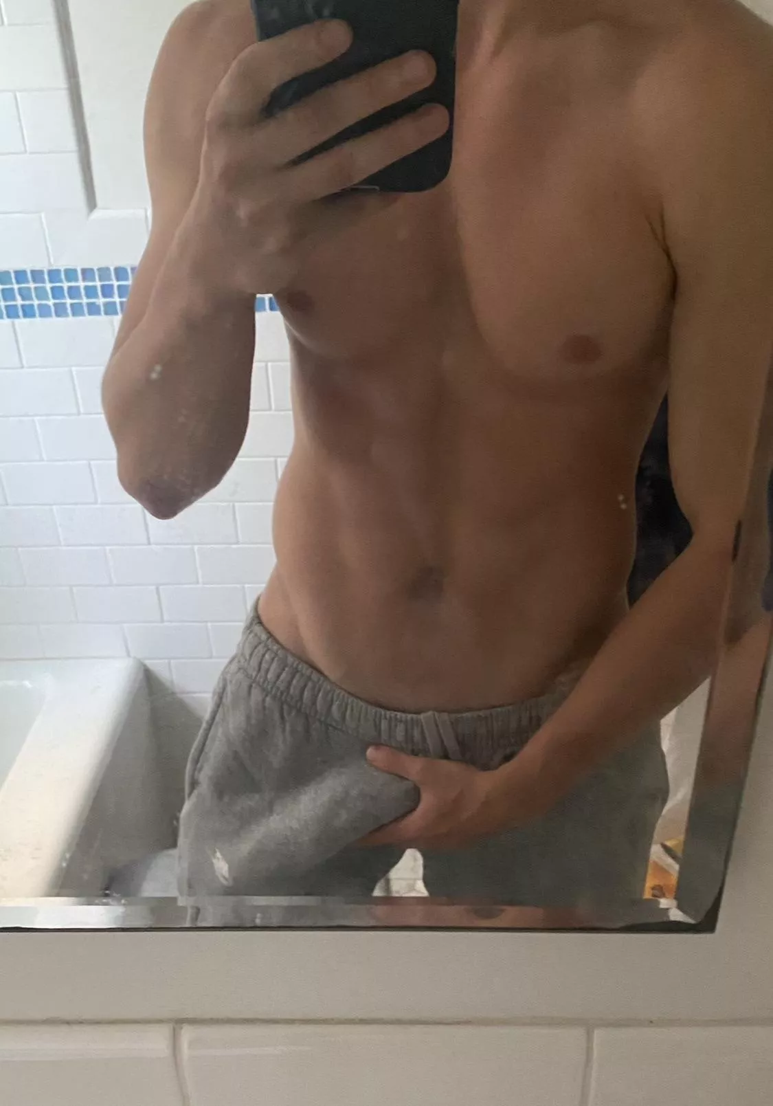 Love wearing these sweats to the gym, do you think that’s a problem?