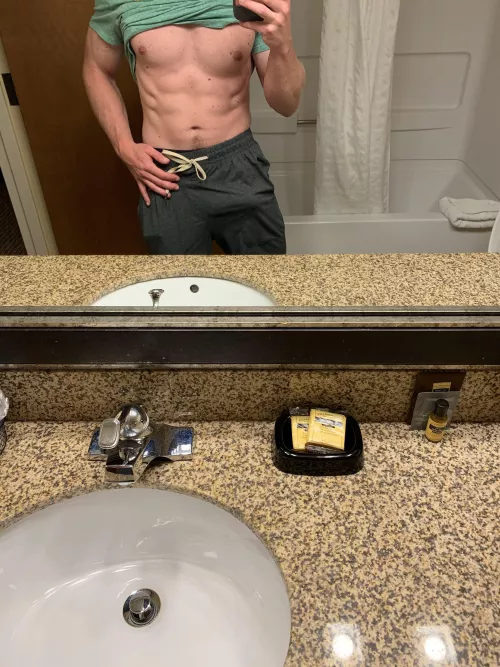 Maybe I should change shorts…