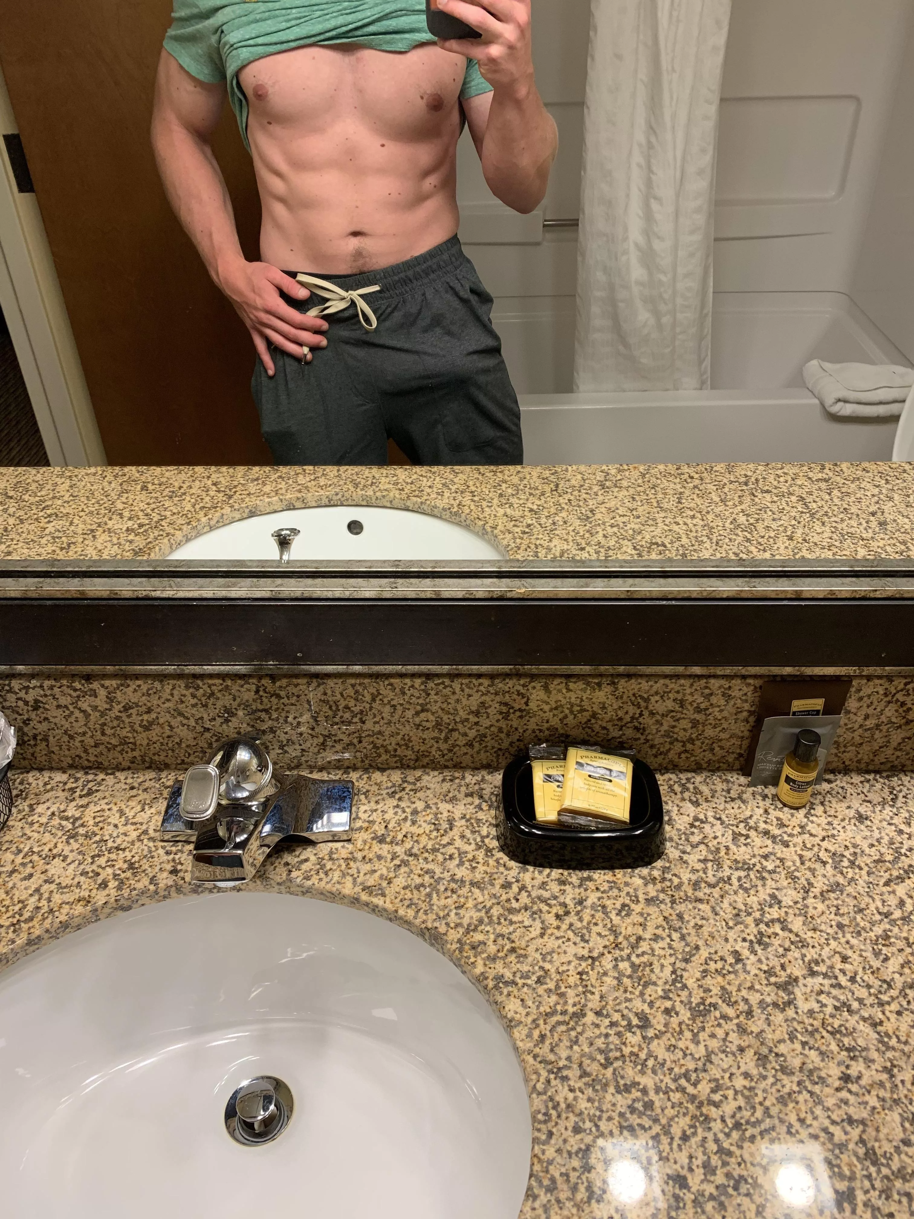 Maybe I should change shorts…