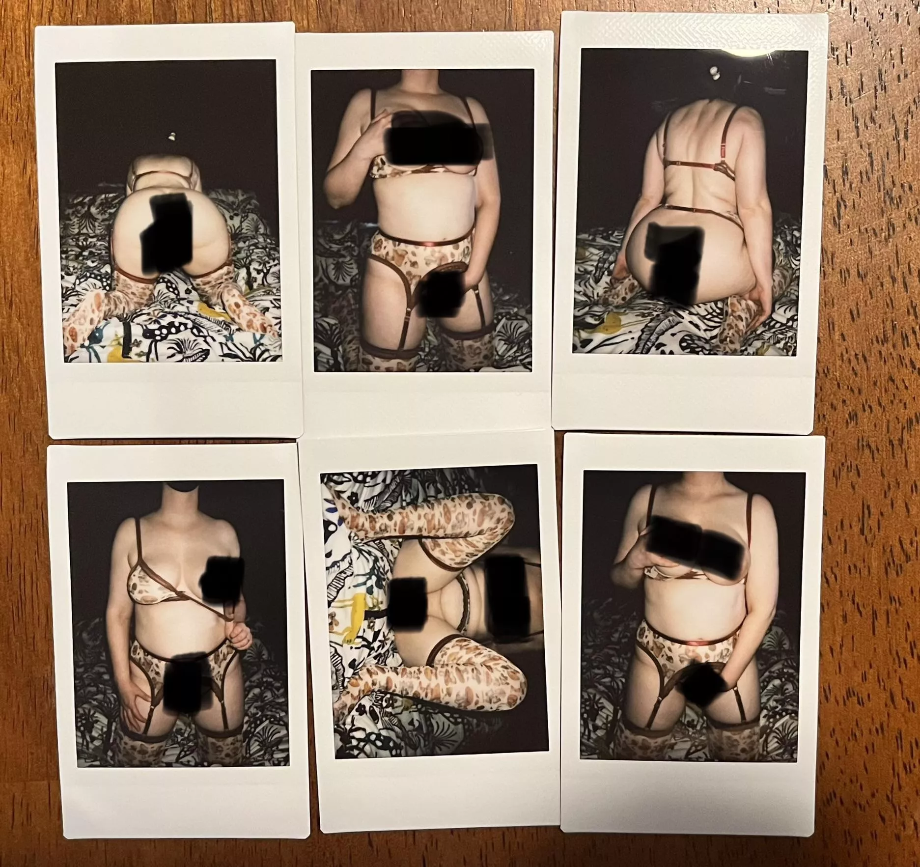 Mushroom Lingerie Polaroids on sale now. Keep me in your wallet 😽