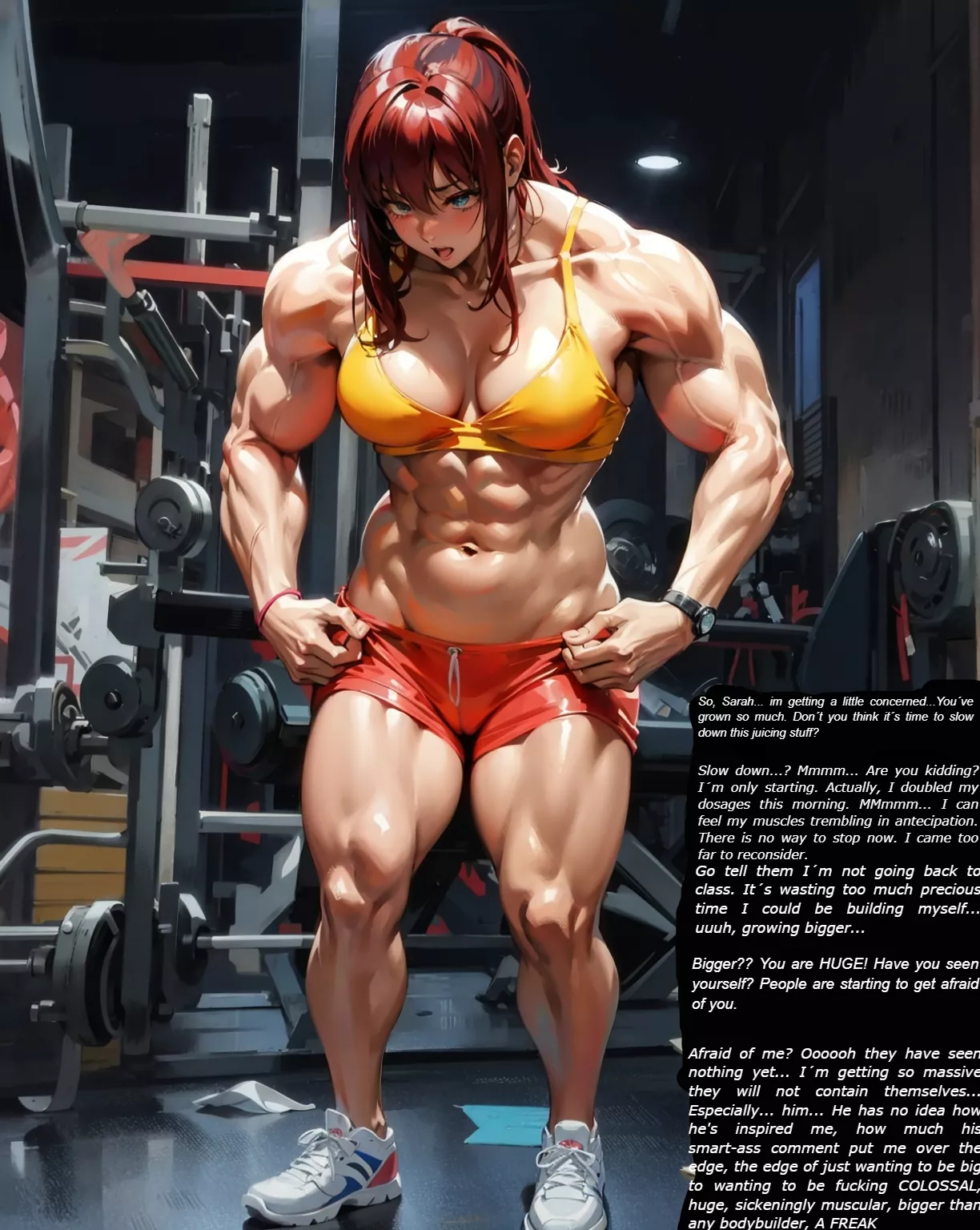 Obsession [Female muscle] [FMG] [Steroids] [Muscle Growth] (ThenSignificance8171)