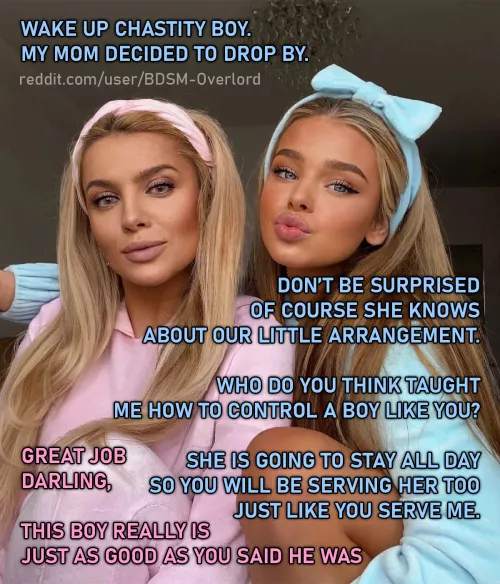 She makes you serve her mom all day – Day 15 | 30 Days Of Chastity (Locktober)