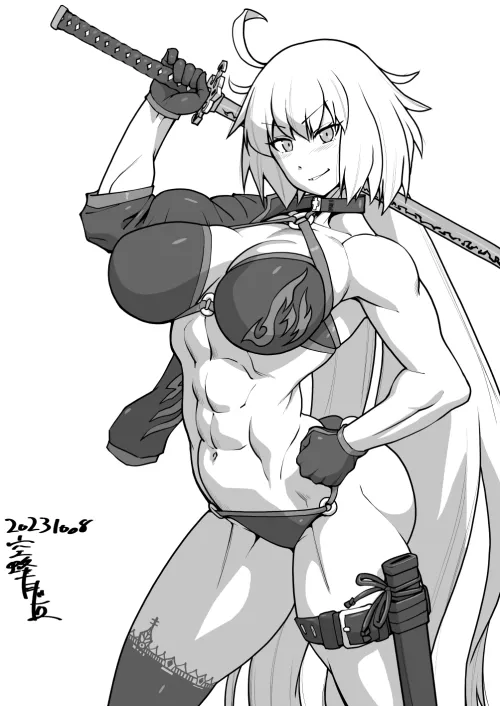 Swimsuit Jeanne d'Arc [Artist: jjjackasss]