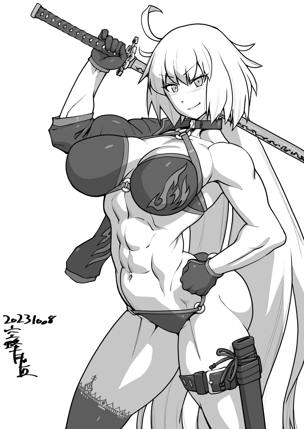 Swimsuit Jeanne d'Arc [Artist: jjjackasss]