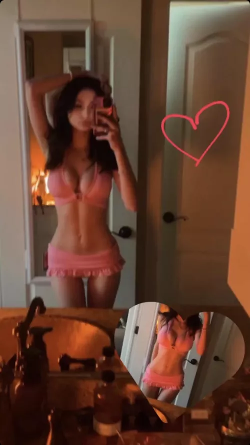 This pink vintage bikini !