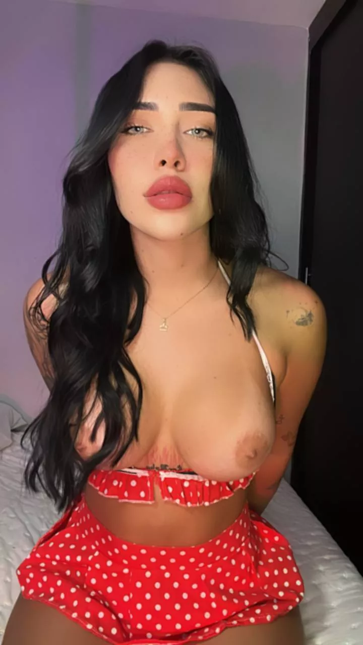 Basically asking you to give me a lick