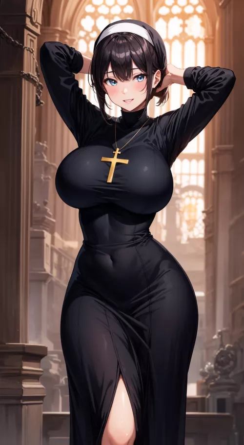 Cathedral Nun