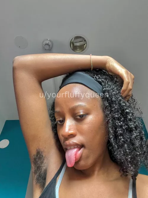 Do you think my underarm hair matches downstairs?