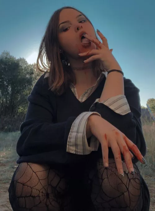 feasting on you might be fun 😈