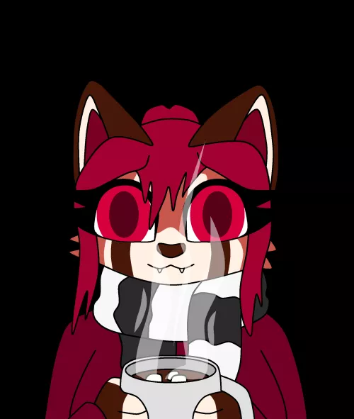 Have some cocoa with me? (Original artwork by myself)