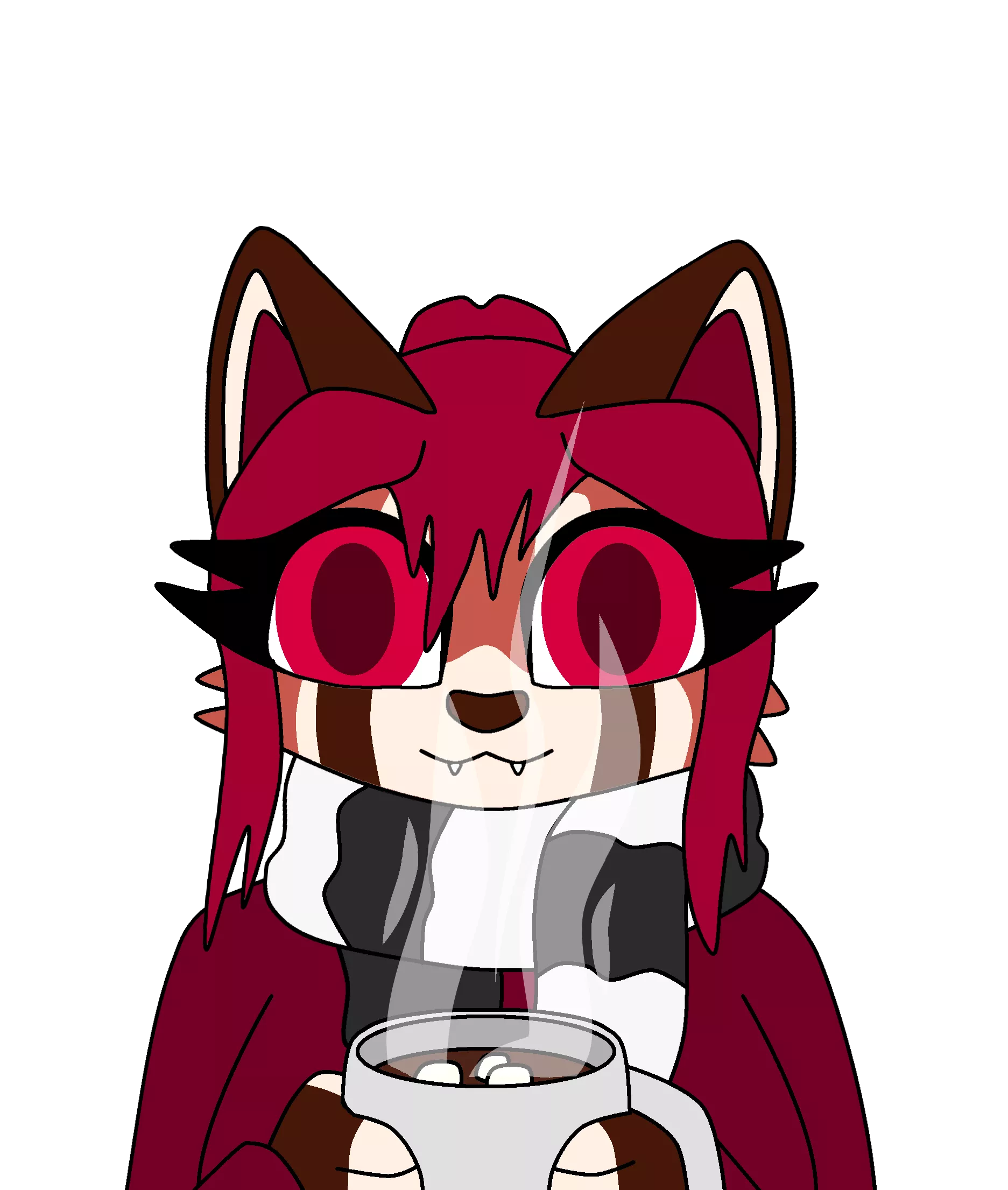 Have some cocoa with me? (Original artwork by myself)