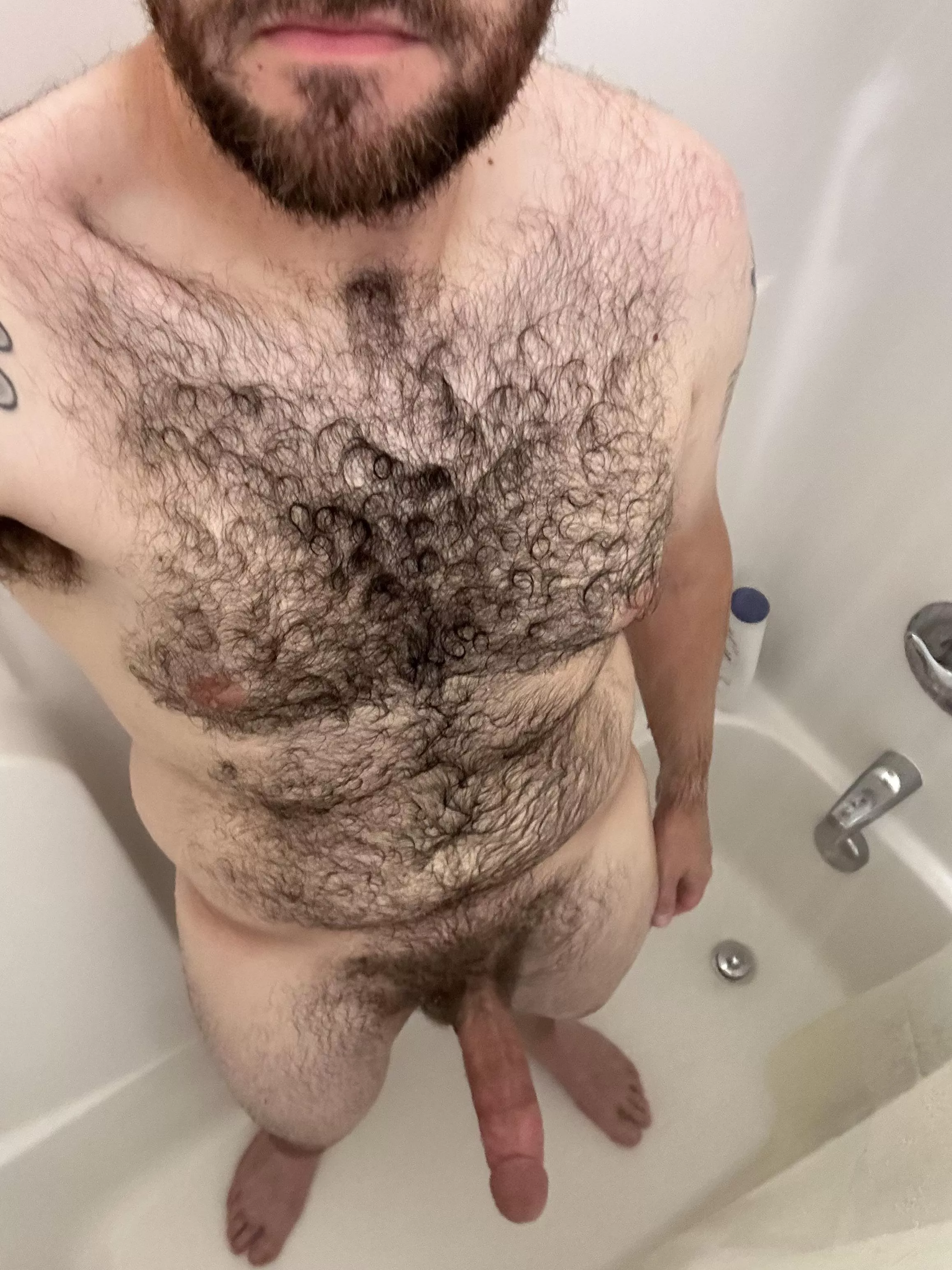 Hop in the shower with me