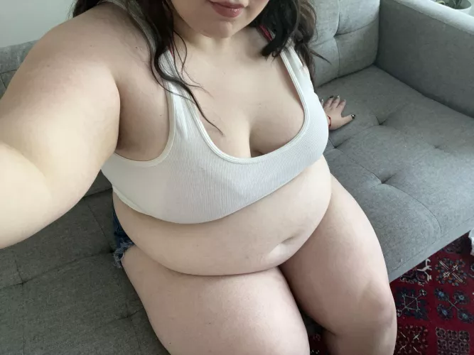 It might not look like it but I'm wearing jean shorts