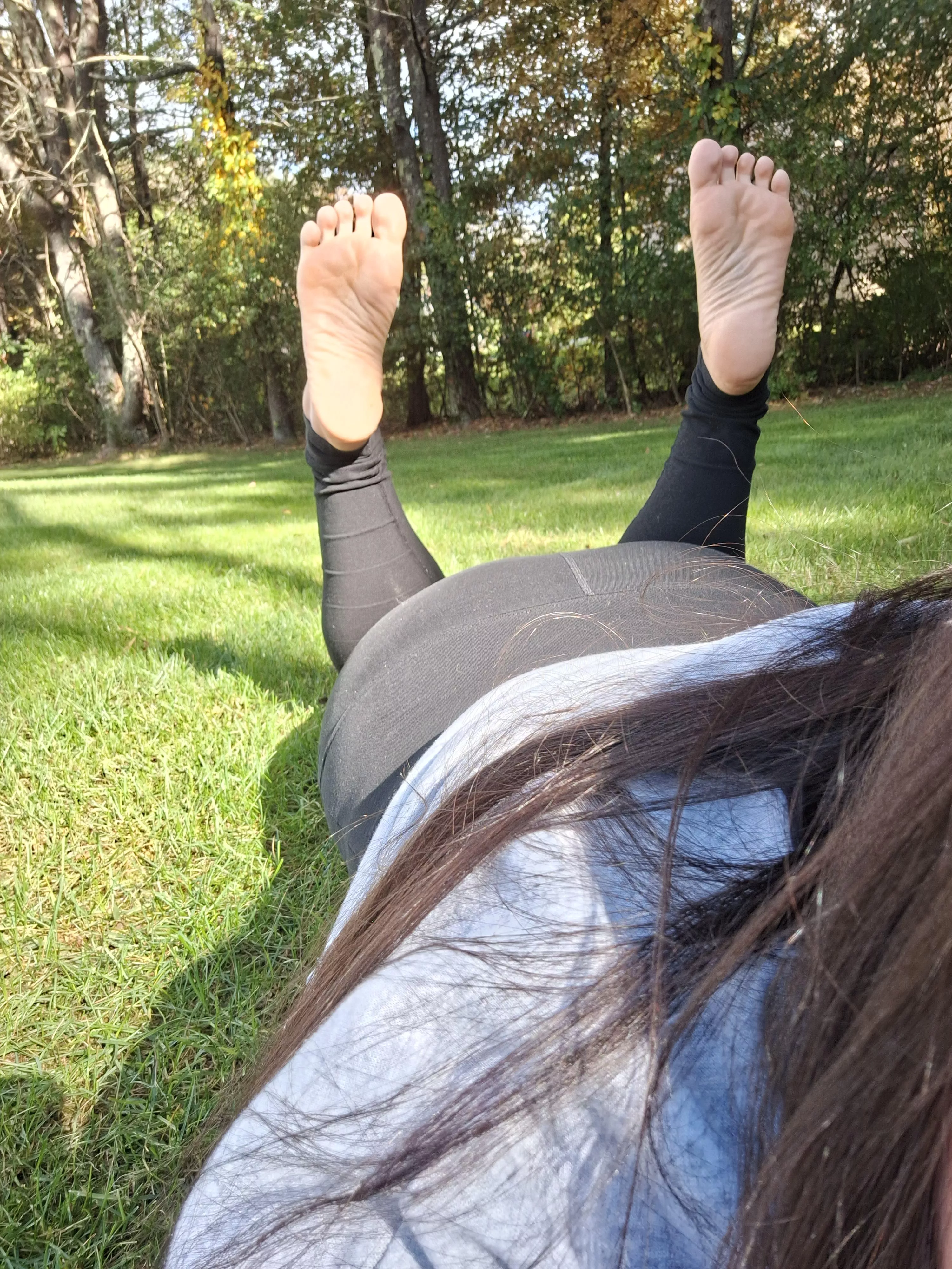 Let's relax outside 🍂