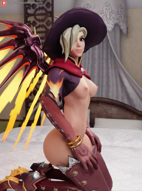 Mercy pinup (Darkbahamuth)