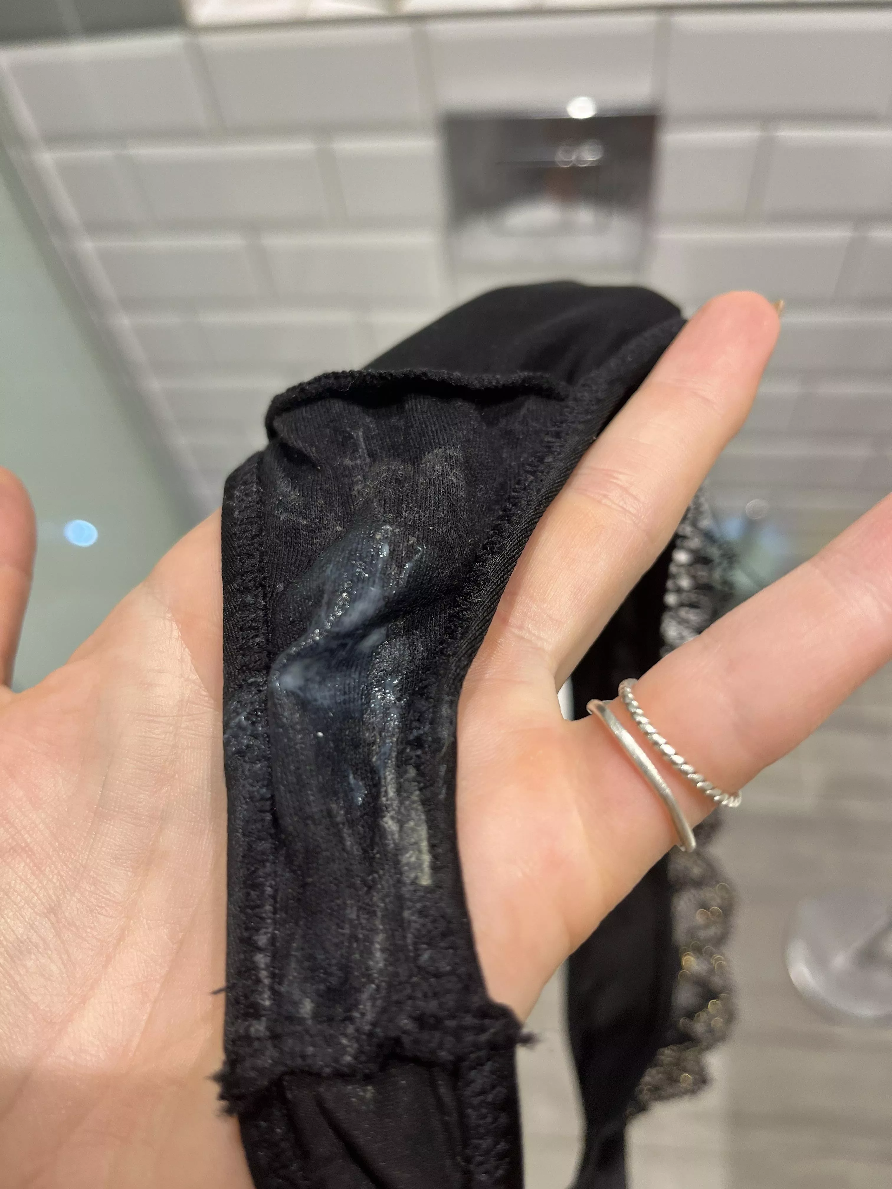 Moist and delicious panties… perfect for your face ;)