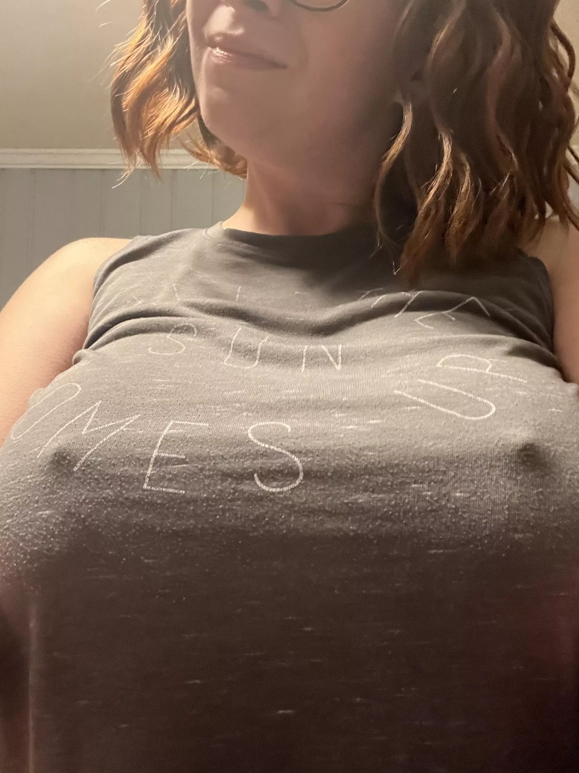 My nipples get so hard when I’m horny