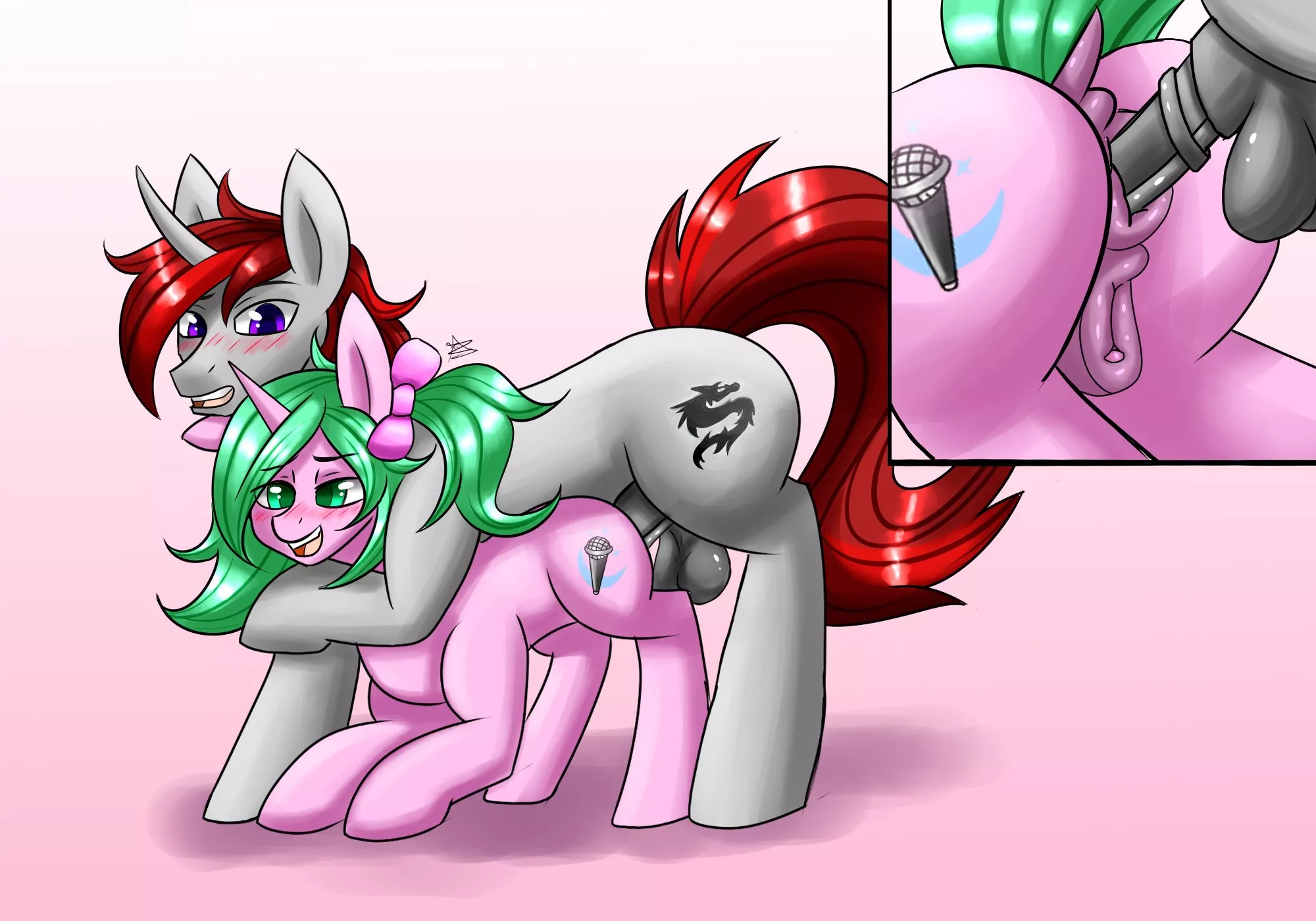 Mystic doesn't mind you using her other hole~! (Artist: Zach Ce)