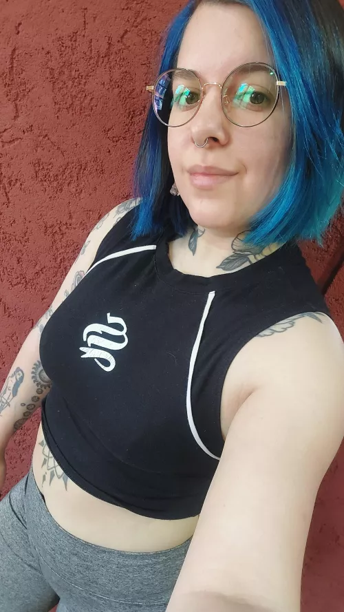 New crop top for the gym 💕