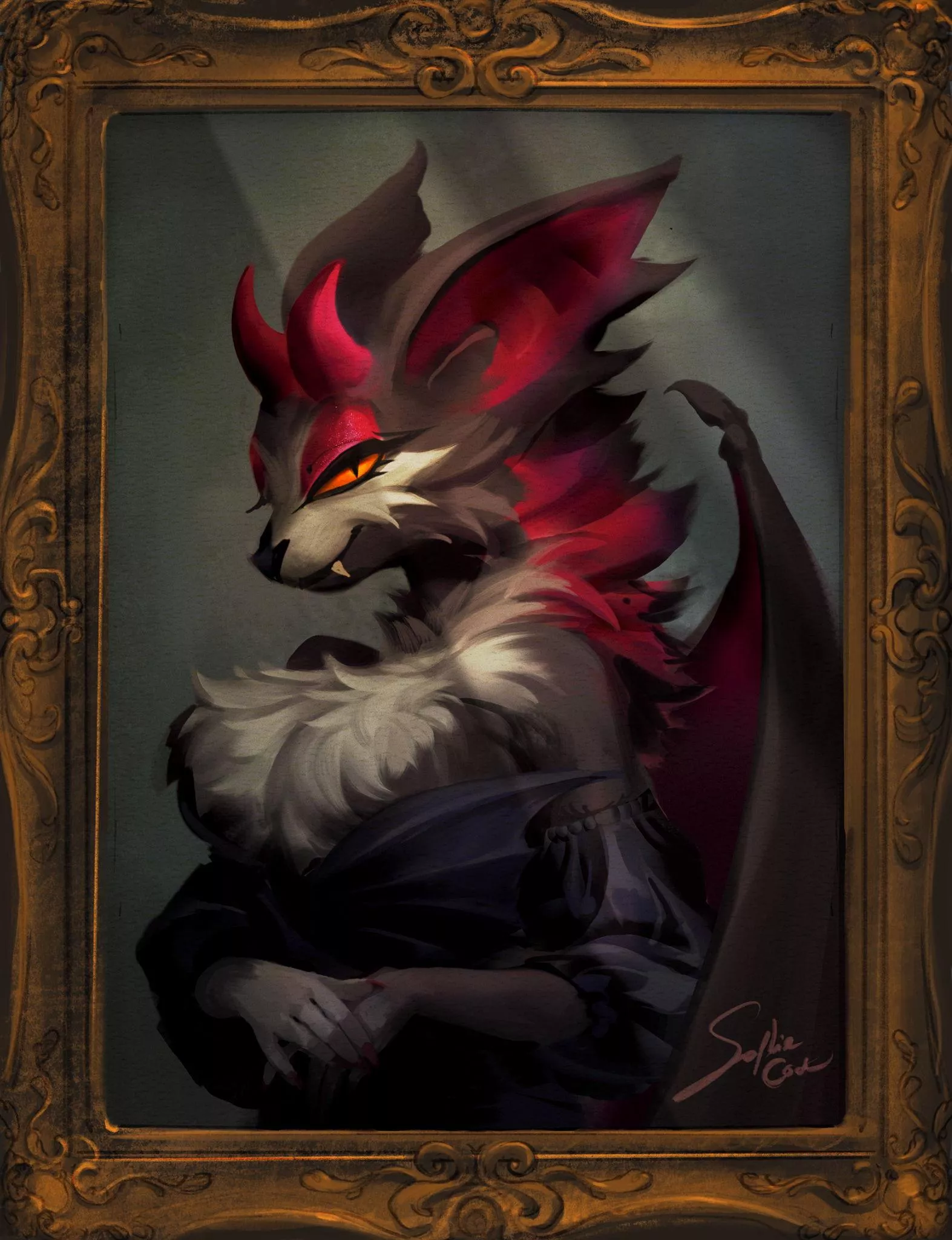 Nox's Portrait (Comm for @EmthimOfNight)