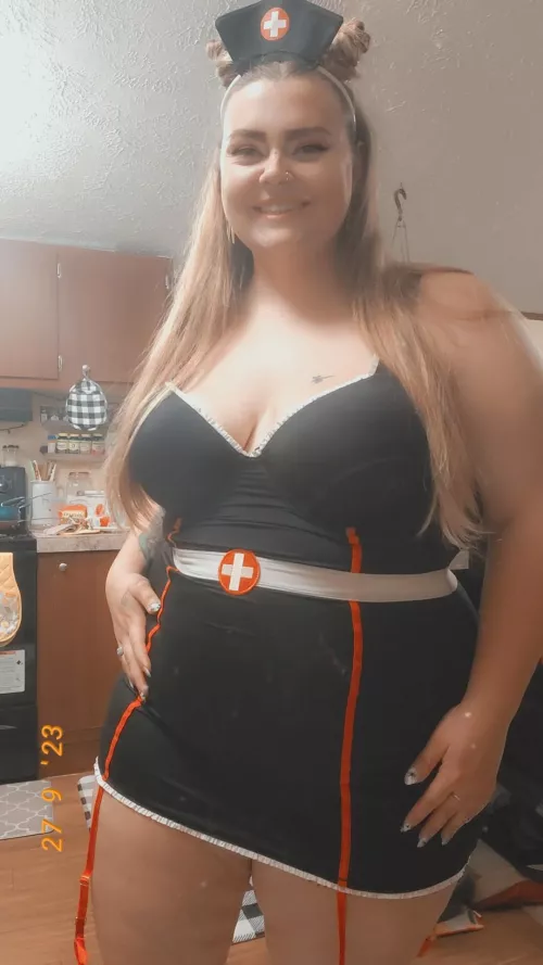 Nurse costume fun 🥰🏥