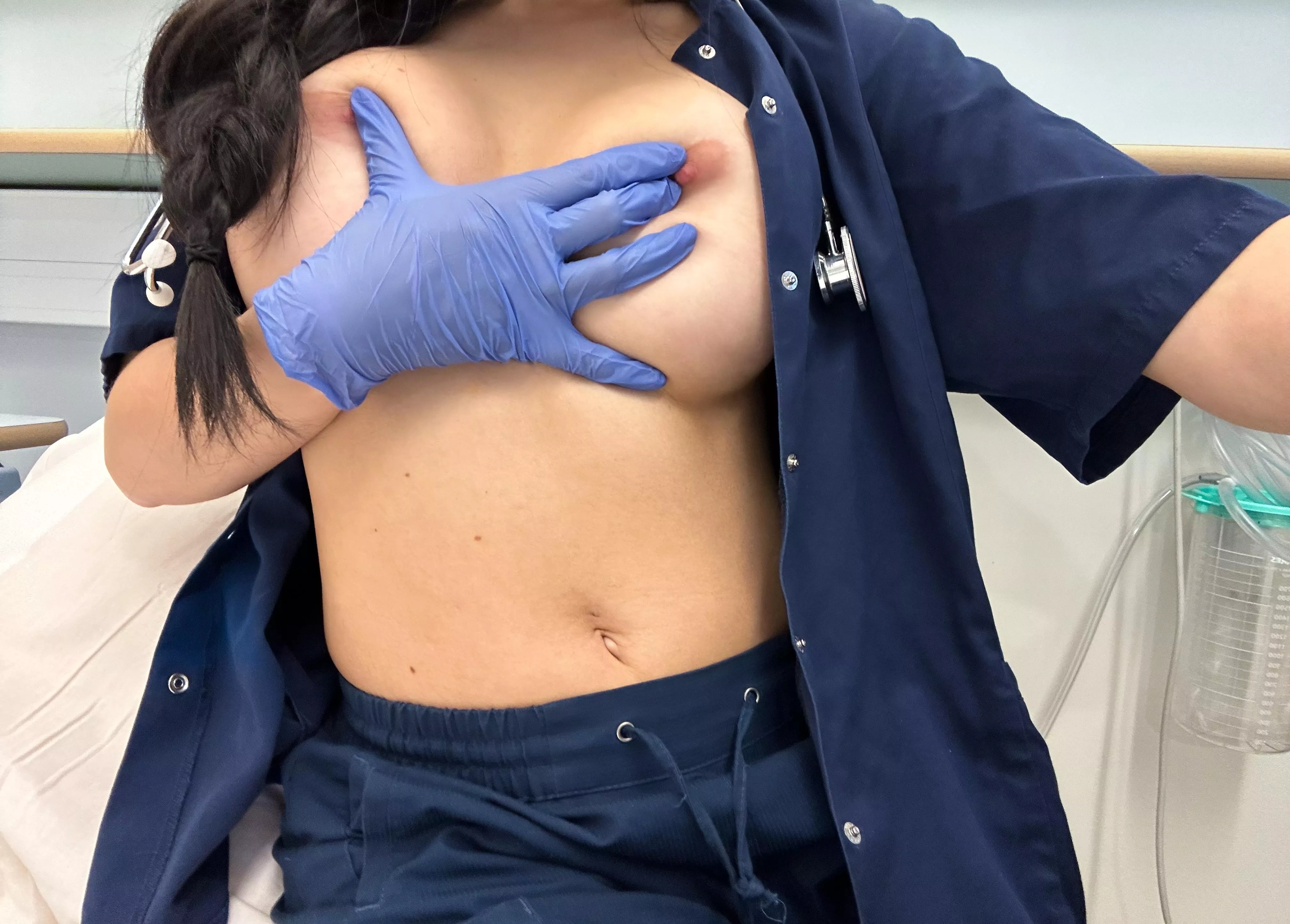 Nurses need caressing too