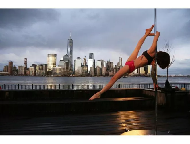 Overlooking NYC in January